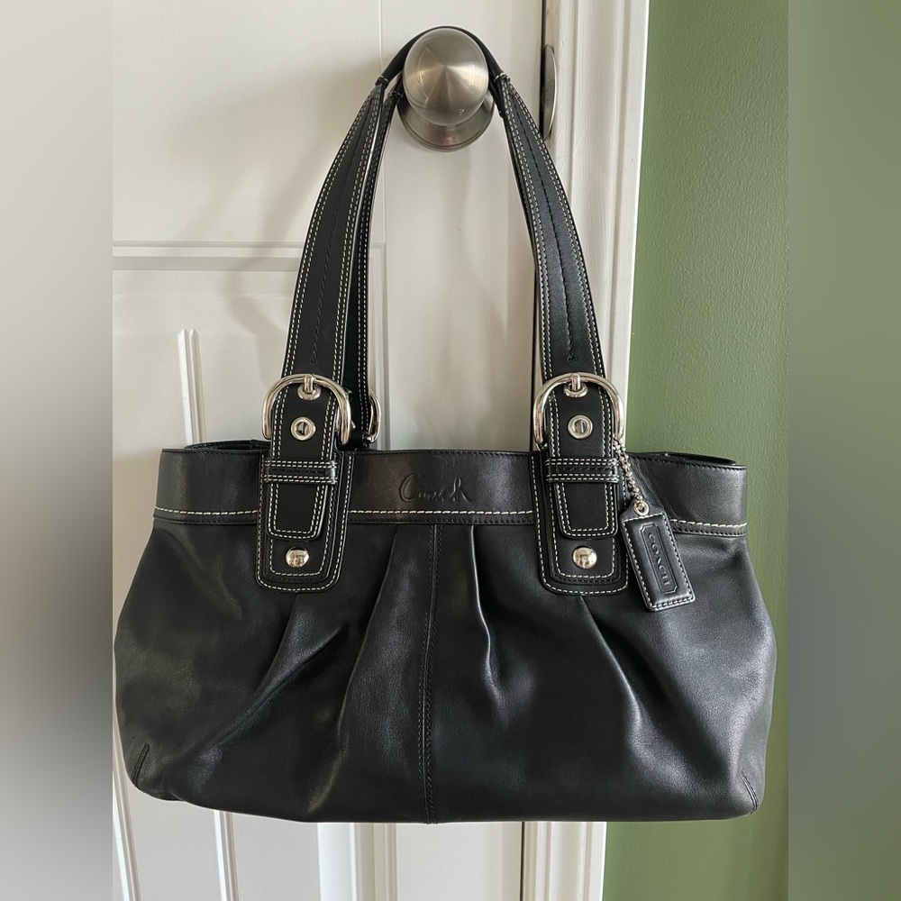 Black Coach Soho Shoulder Bag